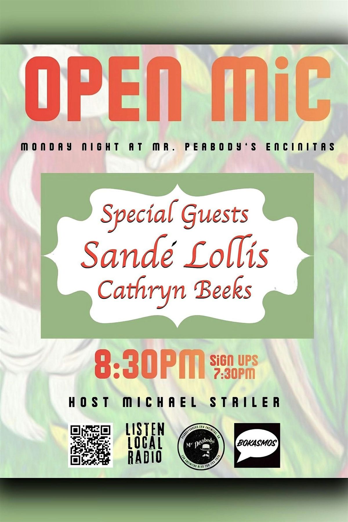 Monday Night Open Mic at Mr. Peabody's Encinitas | Event in Encinitas | AllEvents