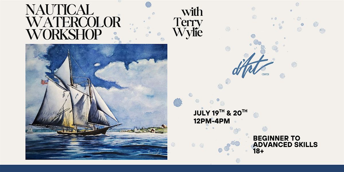 Nautical Watercolor Workshop with Terry Wylie, 19 July | Event in Norfolk | AllEvents