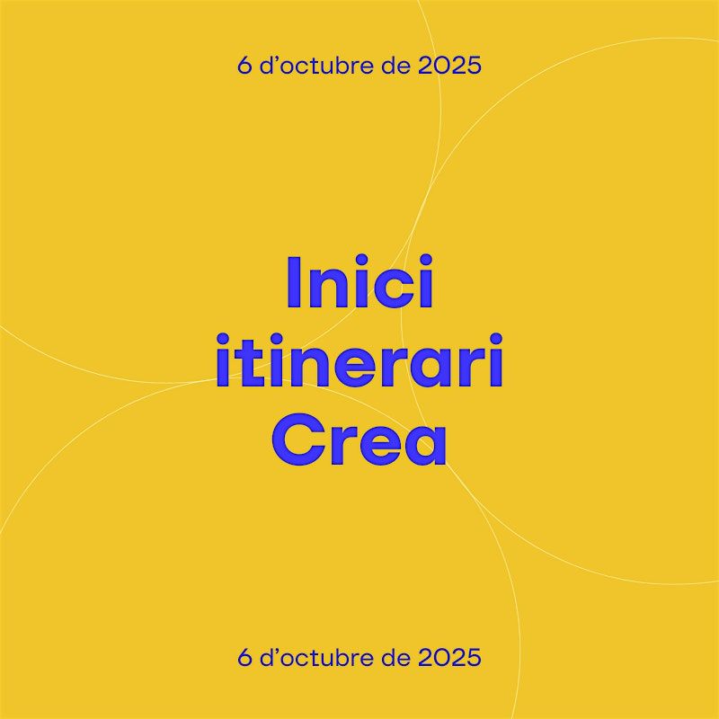 Programa ImpacTech - Itinerari CREA, 1 October | Event in Barcelona | AllEvents
