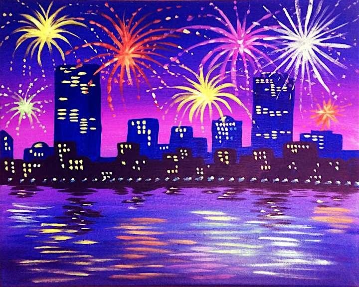 BYOB Glow Paint N Sip : A Night of Fireworks, 4 July | Event in Carbondale | AllEvents
