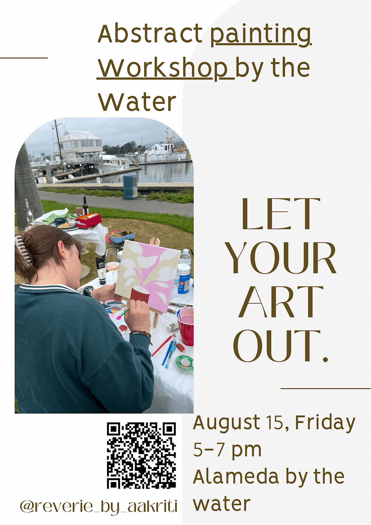 Sip & Paint by the Water, 15 August | Event in Alameda | AllEvents
