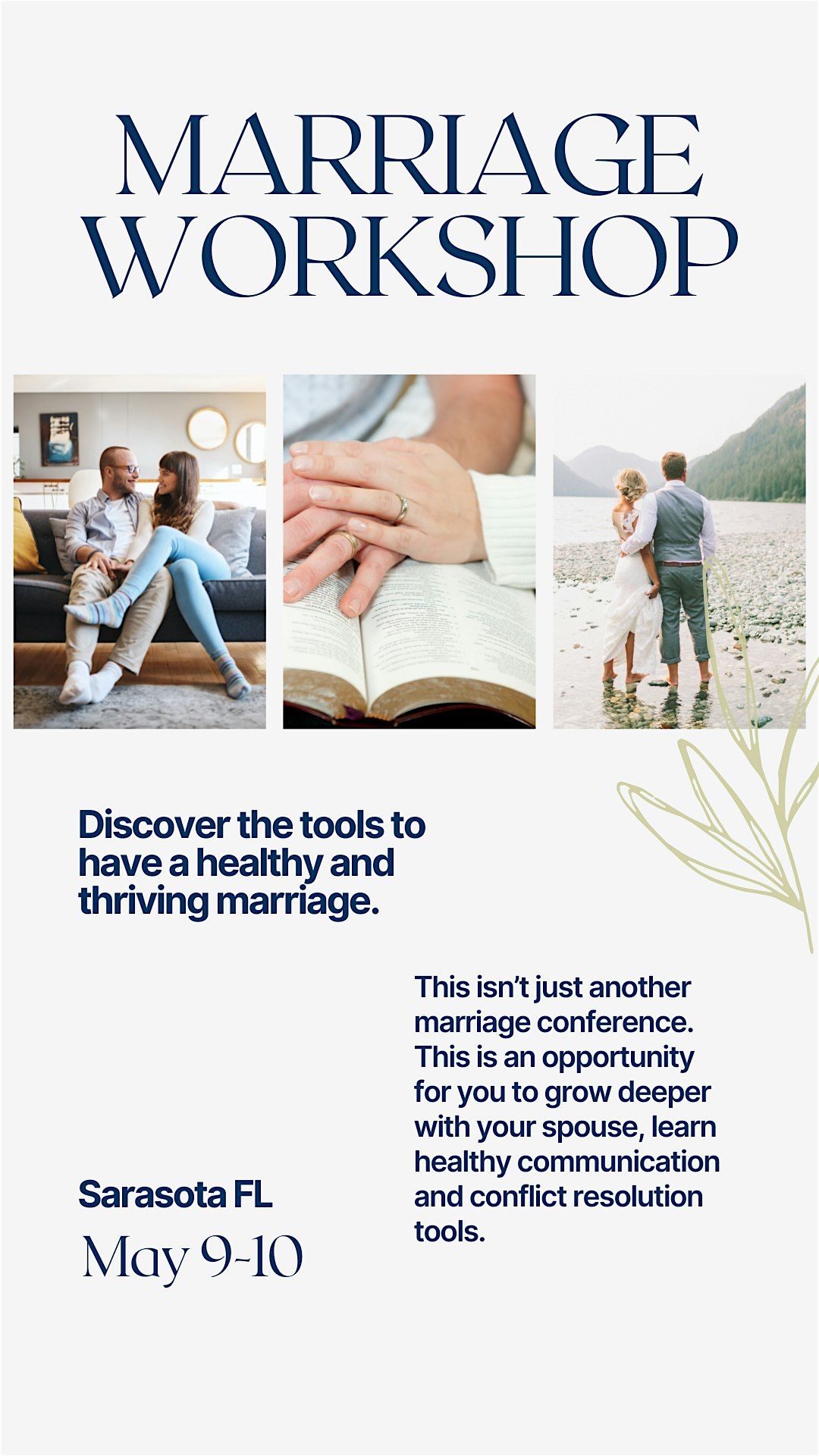 Marriage Workshop | Event in Sarasota | AllEvents