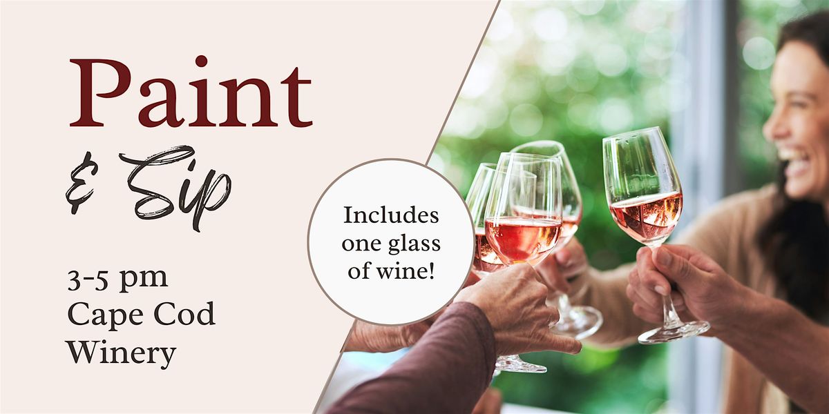 Paint & Sip at Cape Cod Winery, 18 May | Event in Falmouth | AllEvents