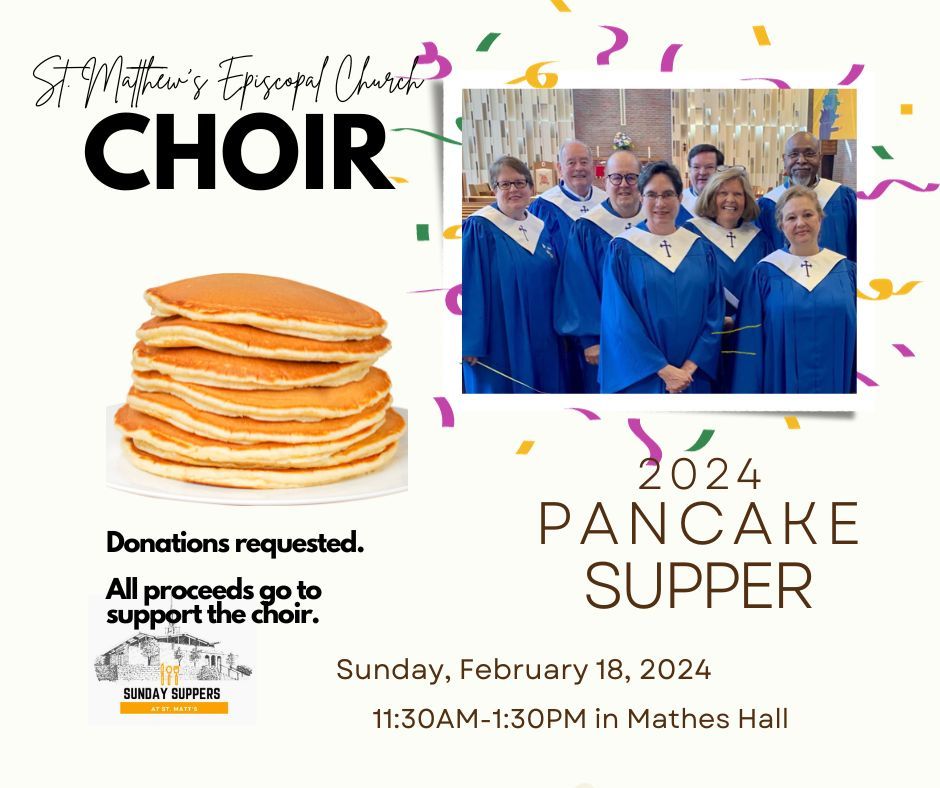 Pancake Sunday Supper, 36 Norwood Rd Charleston, WV, United States