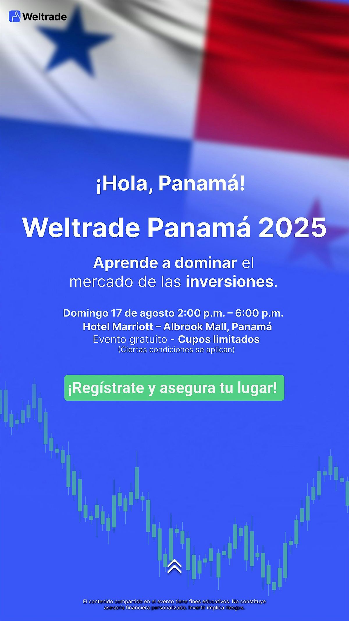 ¡Panamá, prepárate para el evento de trading del año este 17 de agosto, 17 August | Event in Panama City