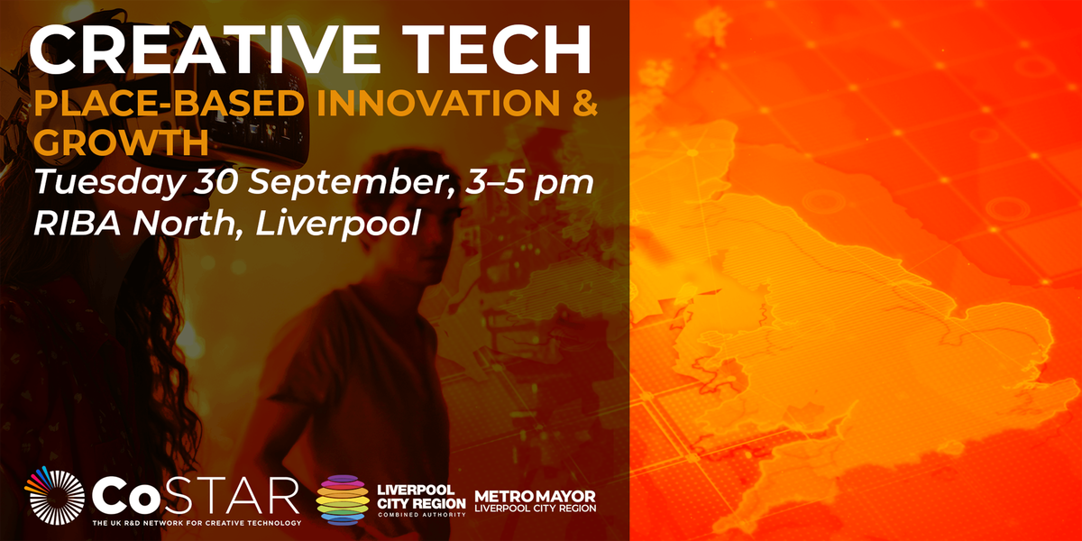 Creative tech, place-based innovation and growth, 30 September | Event in Liverpool | AllEvents