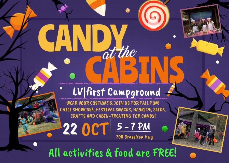 Candy at the Cabins, 700 Braselton Hwy, Lawrenceville, GA 300434509