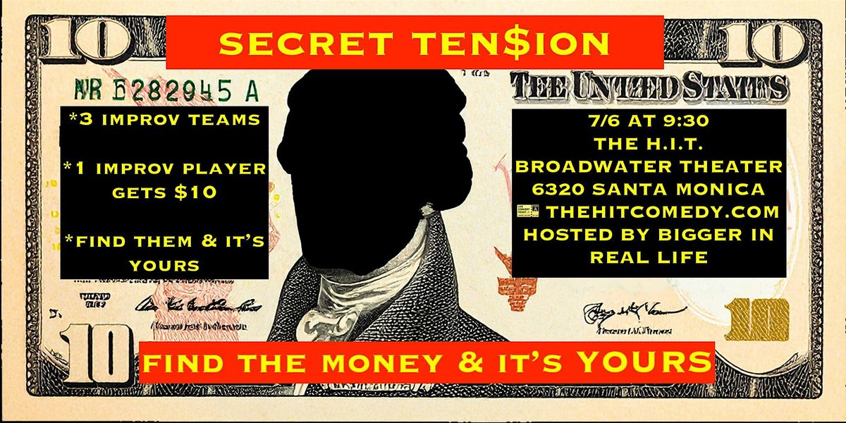 Secret Tension | Event in Los Angeles | AllEvents