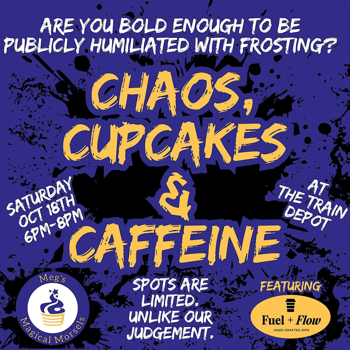 Chaos, Cupcakes & Caffeine: Halloween Edition, 18 October | Event in Louisville | AllEvents