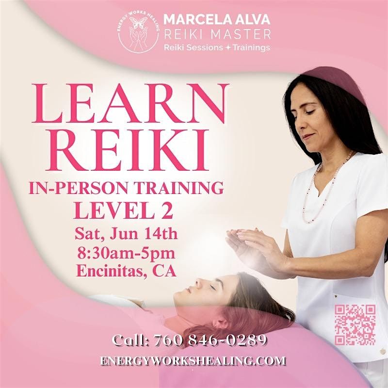 Copy of REIKI 2 TRAINING, 14 June | Event in Encinitas | AllEvents