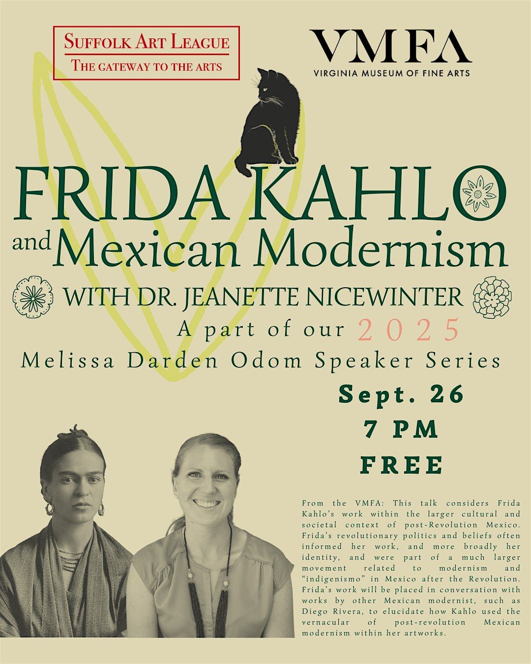 Frida Kahlo and Mexican Modernism Lecture, 26 September | Event in Suffolk | AllEvents