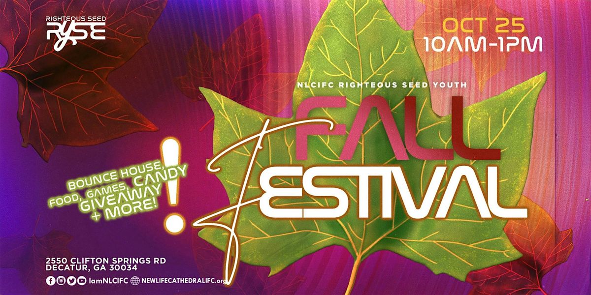 Fall Festival @ New Life Cathedral IFC, 25 October | Event in Decatur | AllEvents