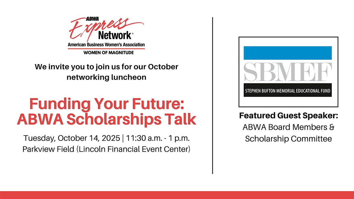 ABWA Women of Magnitude October Luncheon, 14 October | Event in Fort Wayne | AllEvents