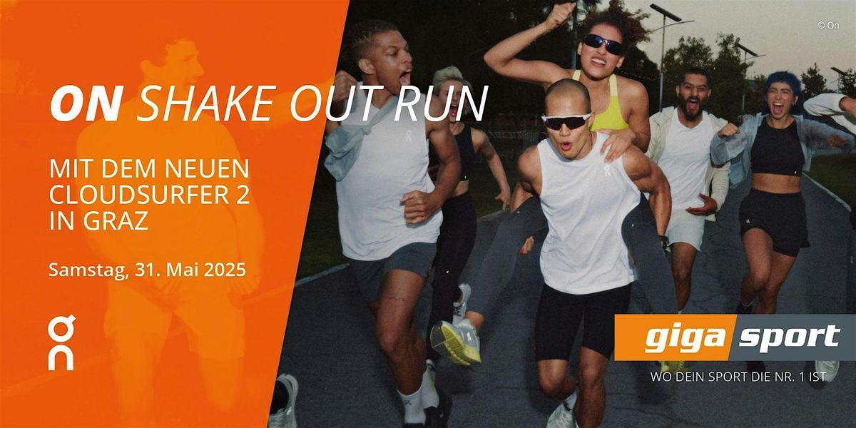 Gigasport X ON Shake Out Run, 31 May | Event in Graz | AllEvents