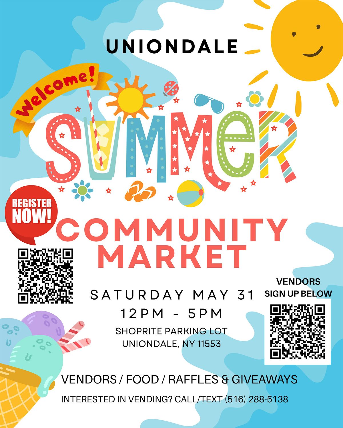 Welcome Summer Community Market, 31 May | Event in Uniondale | AllEvents