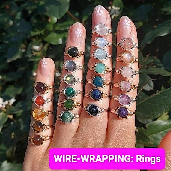 WIRE-WRAPPING: RINGS, 14 August | Event in Monson | AllEvents