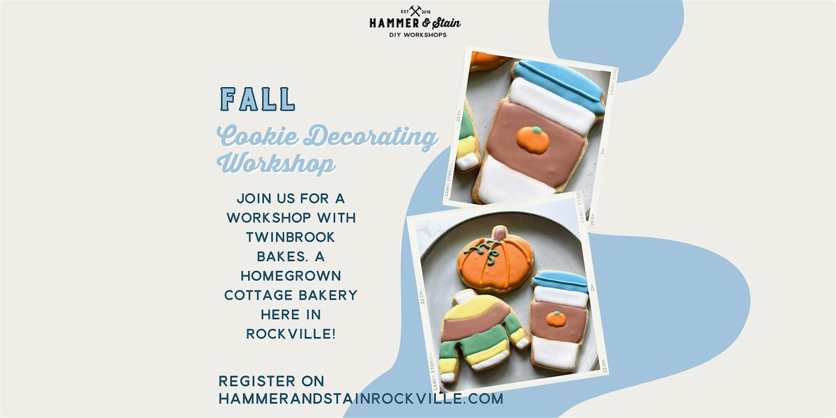 Fall Cookie Decorating Workshop, 20 September | Event in Rockville | AllEvents