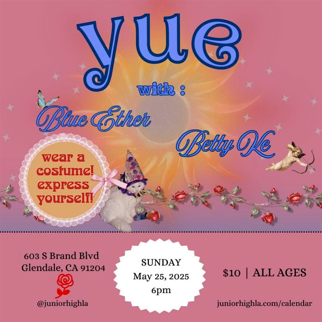 Yue’s Costume Party Showcase, 25 May | Event in Glendale | AllEvents