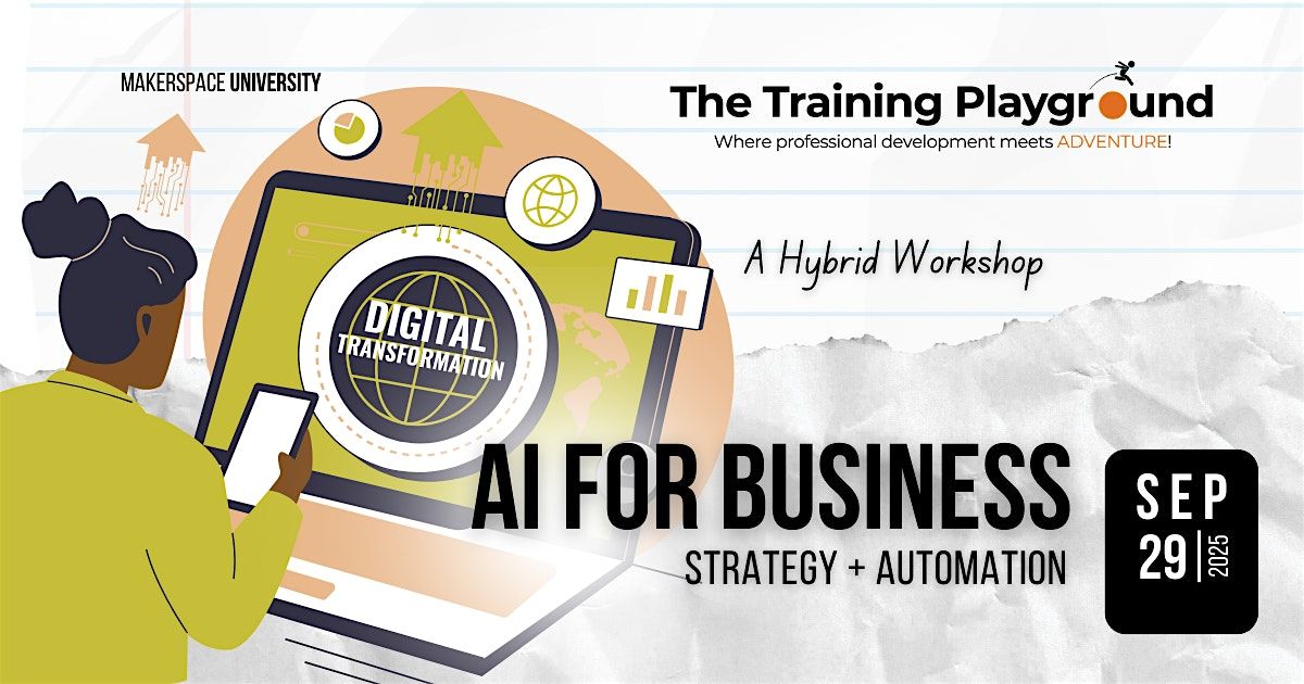 AI for Entrepreneurs: Automate the Work, Amplify the Vision, 29 September | Event in Waldorf | AllEvents