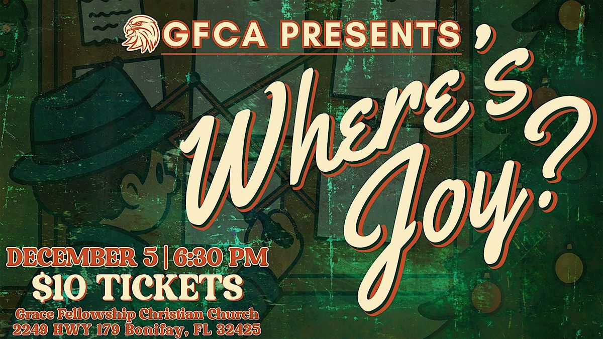 Where's Joy?, 5 December | Event in Bonifay | AllEvents