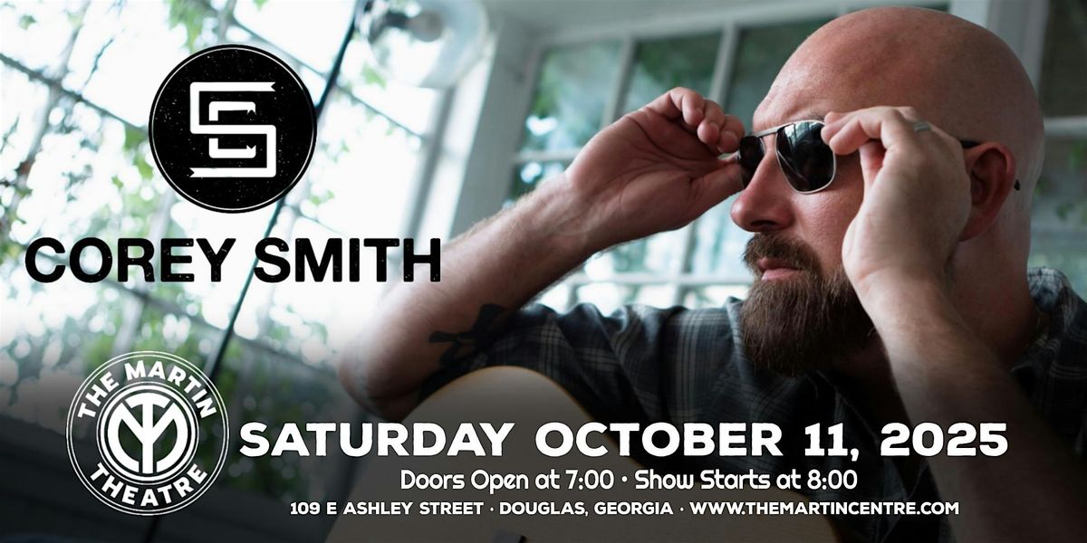 Corey Smith Live, 11 October | Event in Douglas | AllEvents