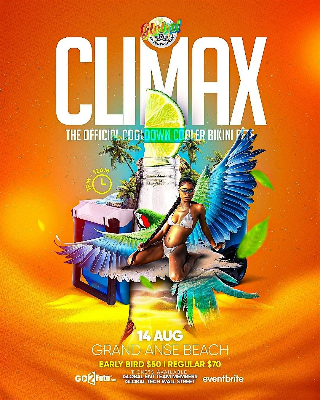 CLIMAX, 14 August | Event in GRENADA | AllEvents