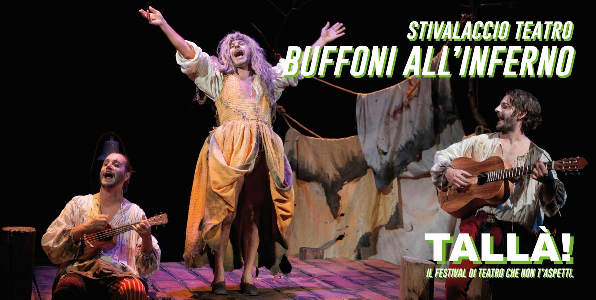 "Buffoni all'Inferno" di Stivalaccio Teatro per Tallà Festival 2025, 29 August | Event in Crema