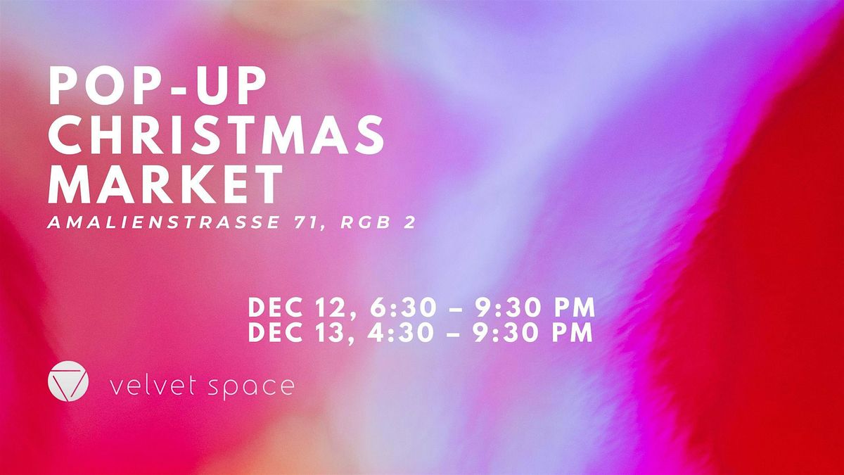 Pop Up Christmas Market, 12 December | Event in München | AllEvents