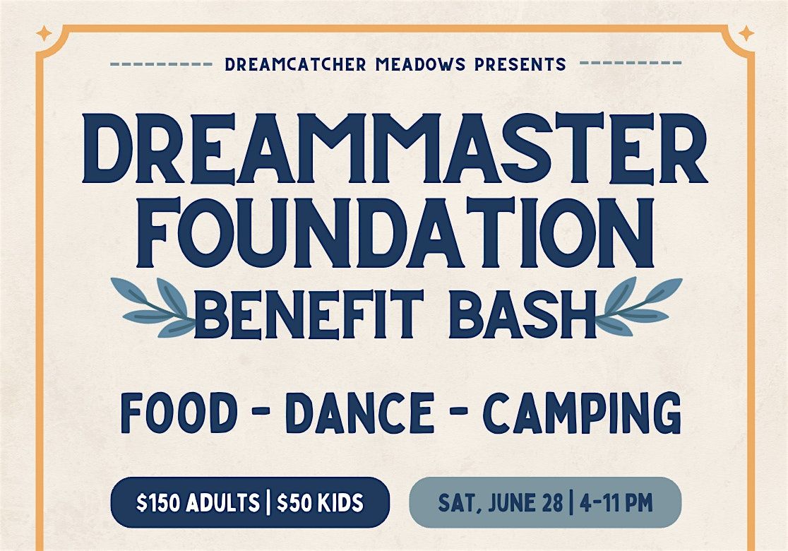 Dreammaster Foundation Benefit Bash, 28 June | Event in Pemberton | AllEvents