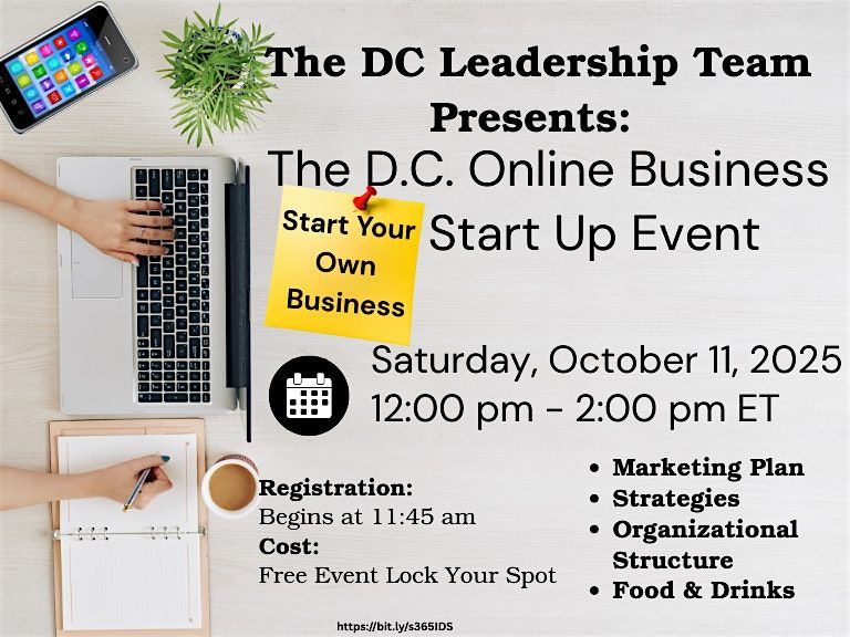 Earn Extra Income From Home; Start Your Own Business TODAY!, 11 October | Event in Washington | AllEvents