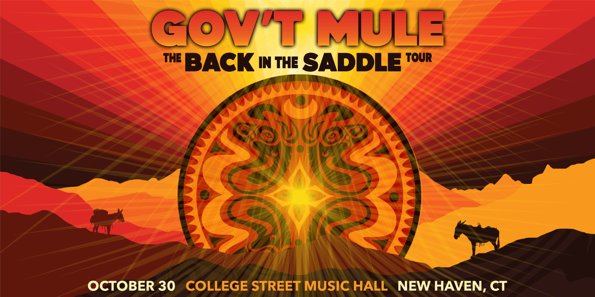 Gov't Mule - Back In The Saddle, 30 October | Event in New Haven | AllEvents