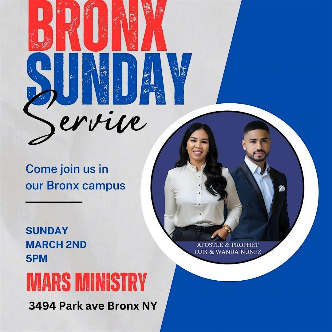 M.A.R.S MINISTRY Bronx Campus Church Service | Event in The Bronx | AllEvents