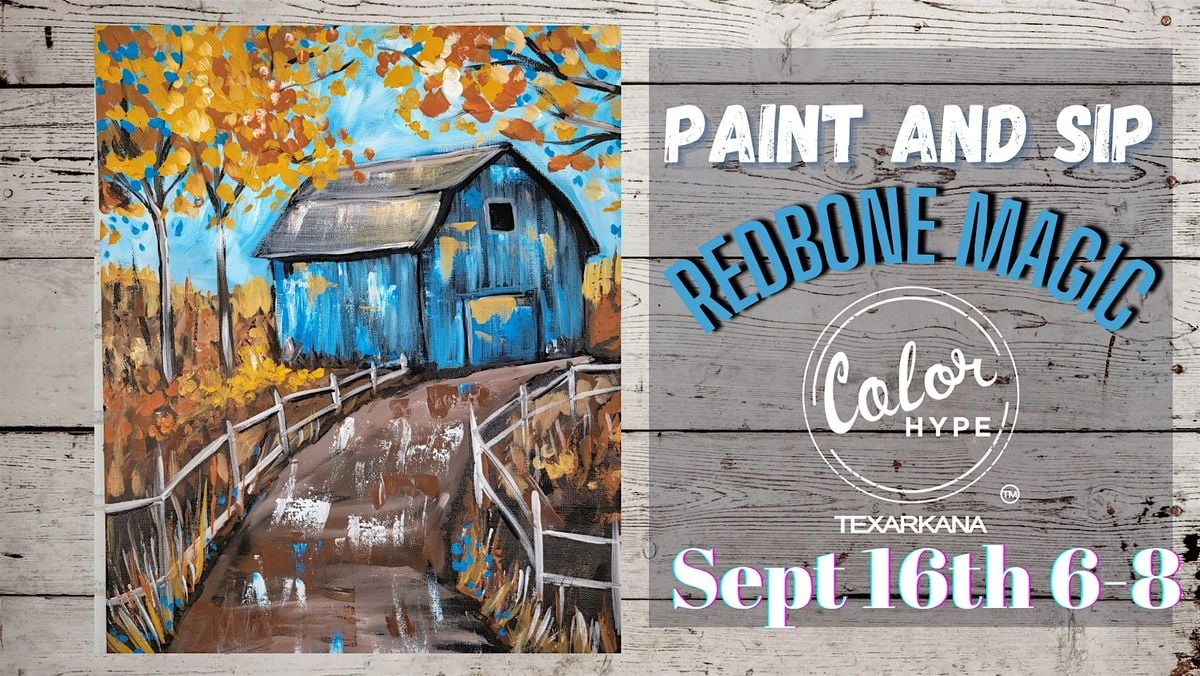 "Autumn Farm" Paint and Sip with ColorHype TXK at Redbone Magic, 16 September | Event in Texarkana