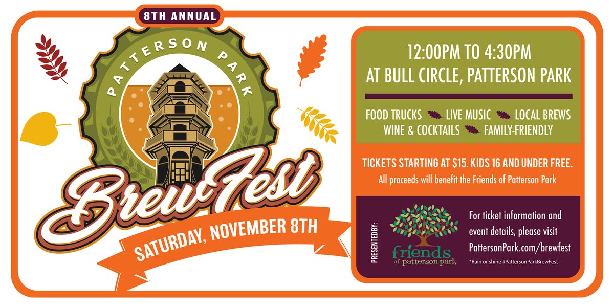 8th Annual Patterson Park BrewFest, 8 November | Event in Baltimore | AllEvents