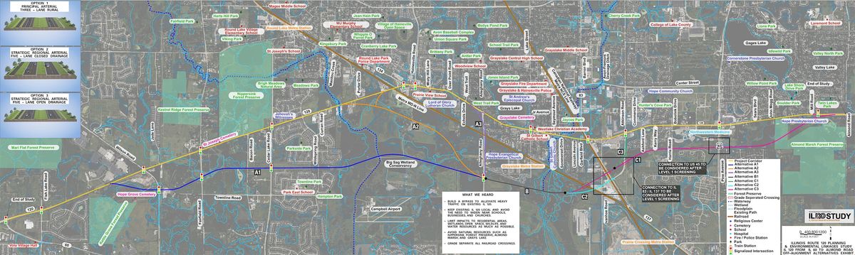 Community Meeting on  IL 120 Study; Stop the Bypass!, 22 October | Event in Grayslake | AllEvents