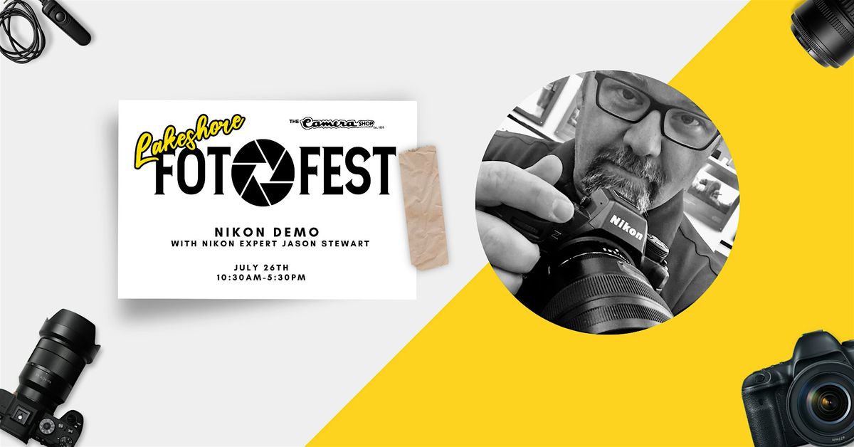 Touch & Try Nikon Z Cameras and Lenses - Nikon Demo with Jason Stewart, 26 July | Event in Muskegon | AllEvents