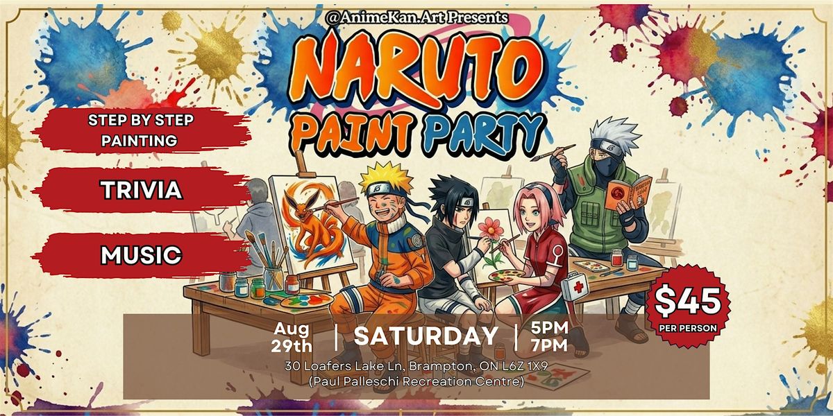Anime Paint Party