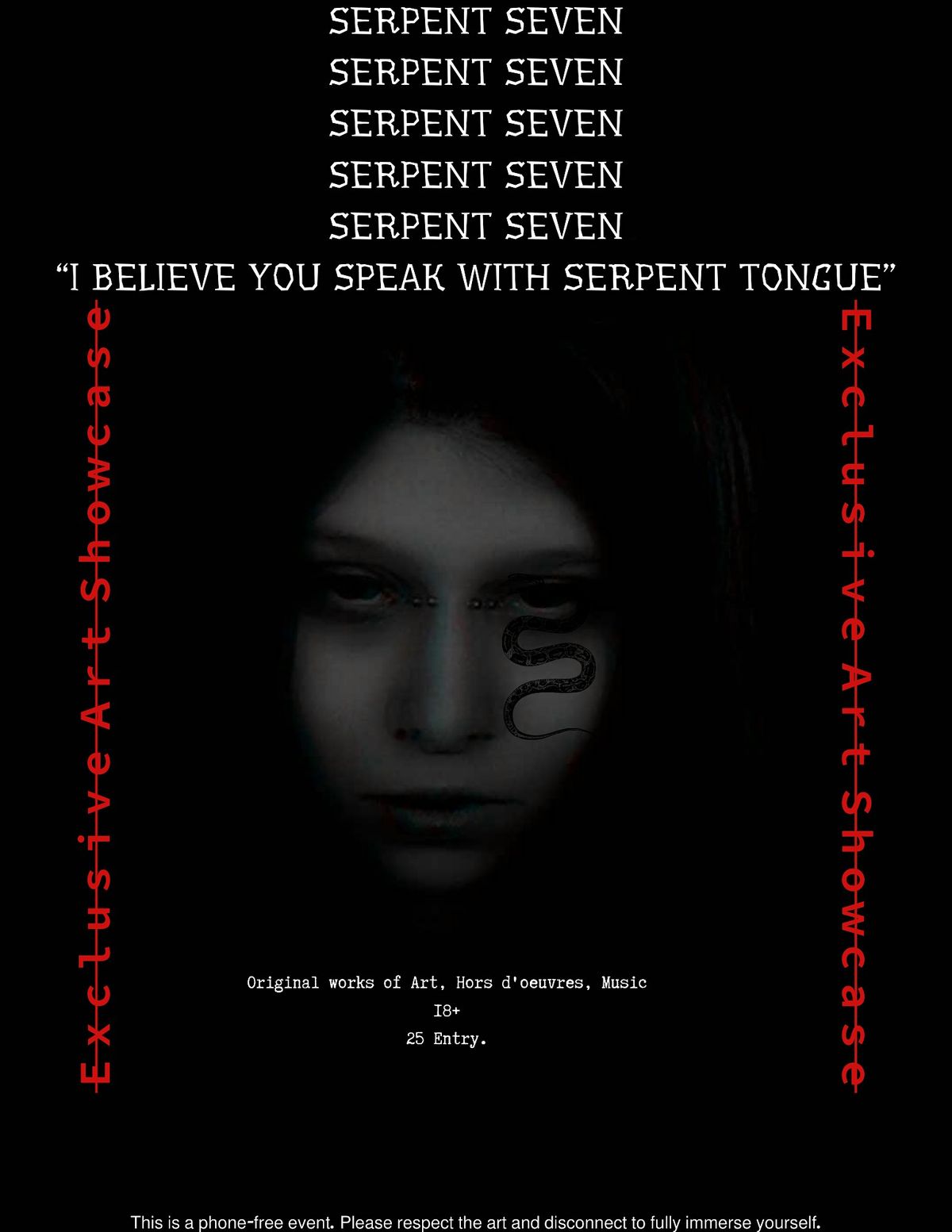 Exclusive Art Showcase: Serpent Seven, 16 August | Event in Watertown | AllEvents