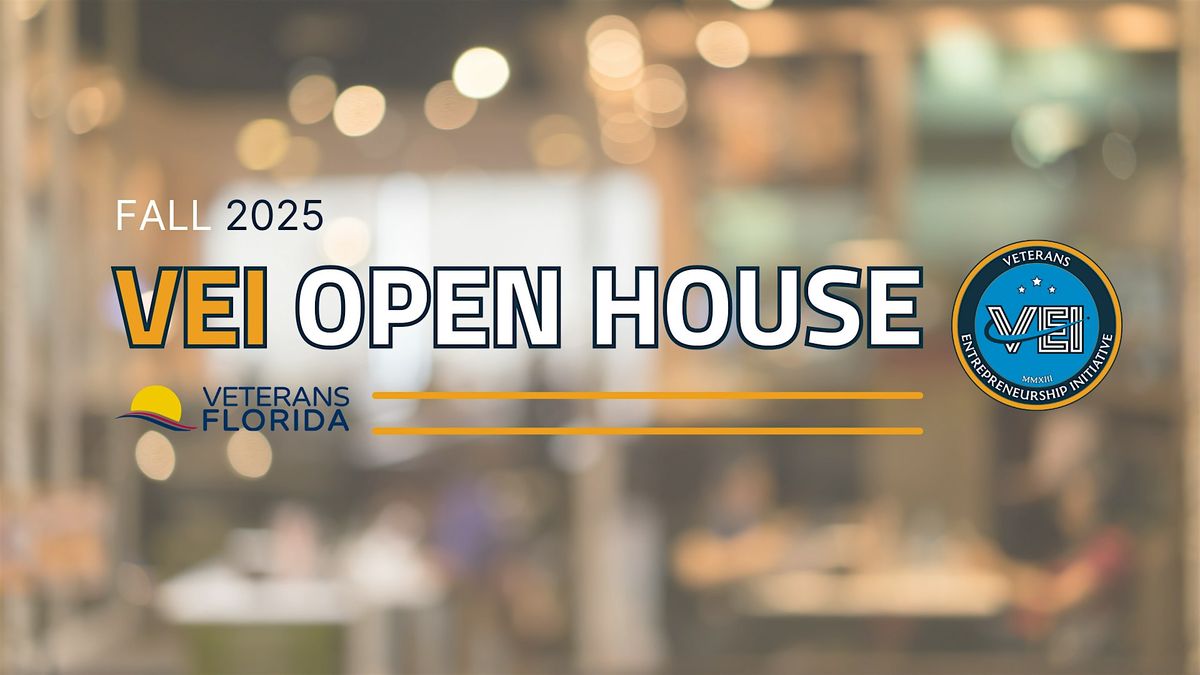 2025 VEI Open House, 27 August | Event in Orlando | AllEvents