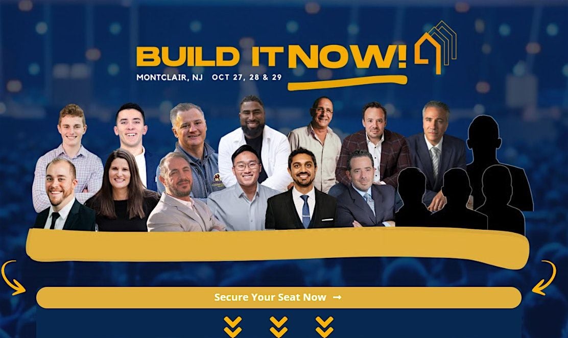 Build It Now - Wealth Building Summit (2 days), 28 October | Event in Montclair | AllEvents