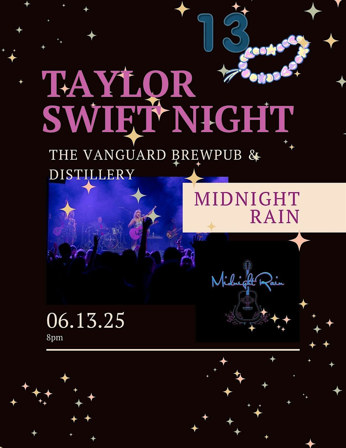 Midnight Rain:  The Live Band Taylor Swift Tribute, 13 June | Event in Hampton | AllEvents