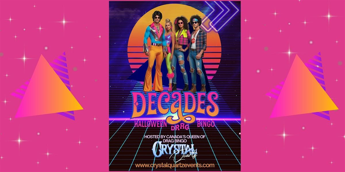 Decades – Halloween Drag Bingo - Block 3 Brewing - St.Jacobs, 1 November | Event in St. Jacobs | AllEvents