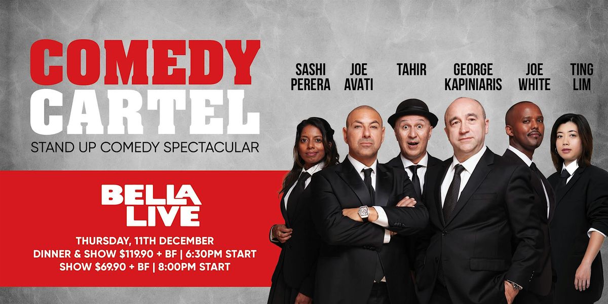 Bella LIVE presents. Comedy Cartel, 11 December | Event in Bella Vista | AllEvents
