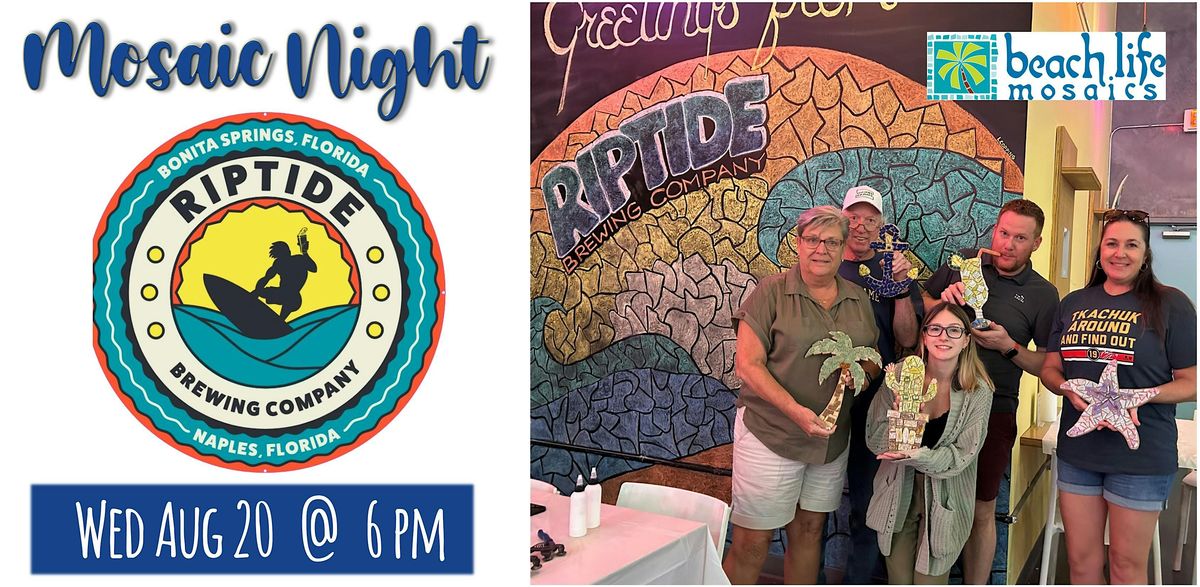 Crafts & Drafts - Mosaics in Bonita Springs, 20 August | Event in Bonita Springs | AllEvents