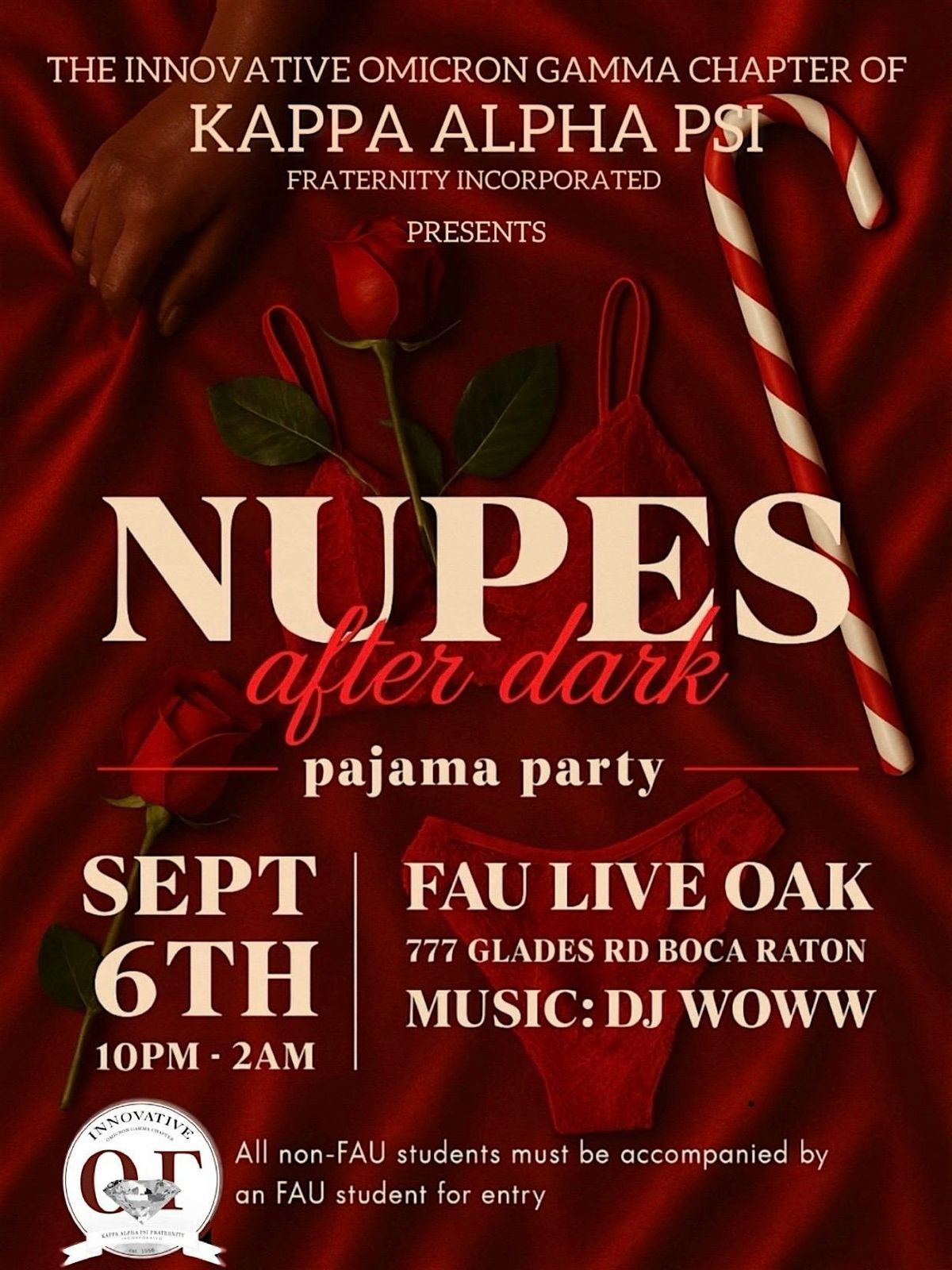 Nupes After Dark, 6 September | Event in Boca Raton | AllEvents