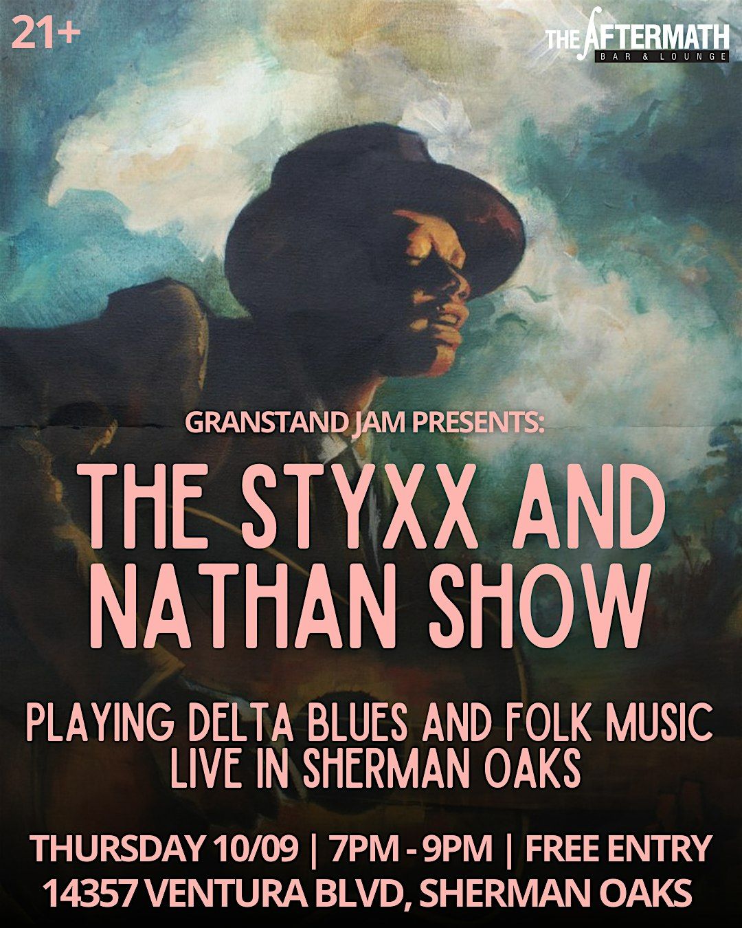 Live Blues & Folk Music - Free Entry Thursday 10/09 | 7pm - 9pm | 21+, 9 October | Event in Sherman Oaks