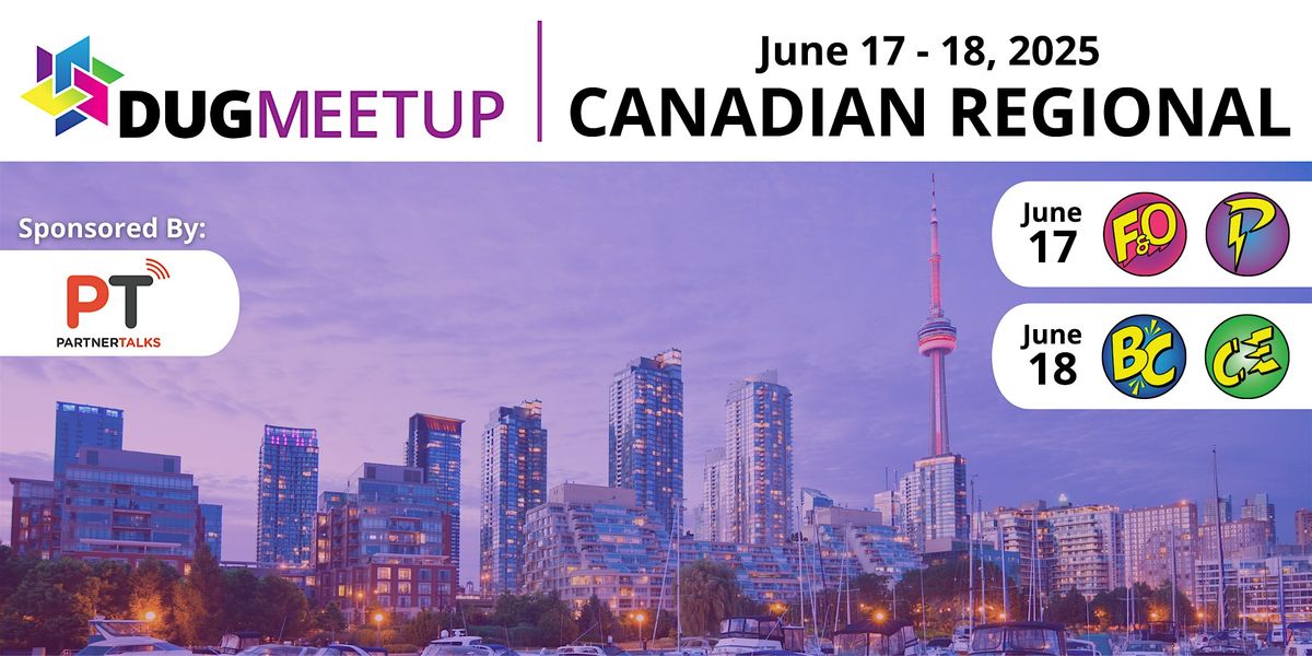Dynamics User Group Canadian Regional Meetup | Event in Toronto | AllEvents