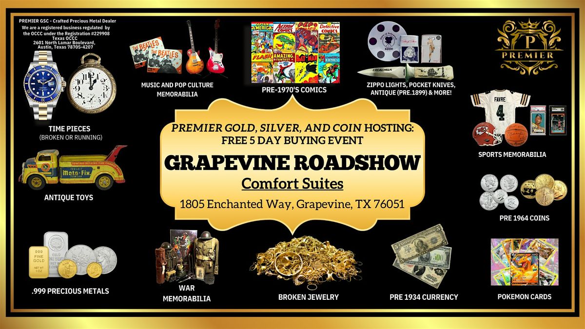Grapevine, TX FREE 5- Day Event | Event in Grapevine | AllEvents