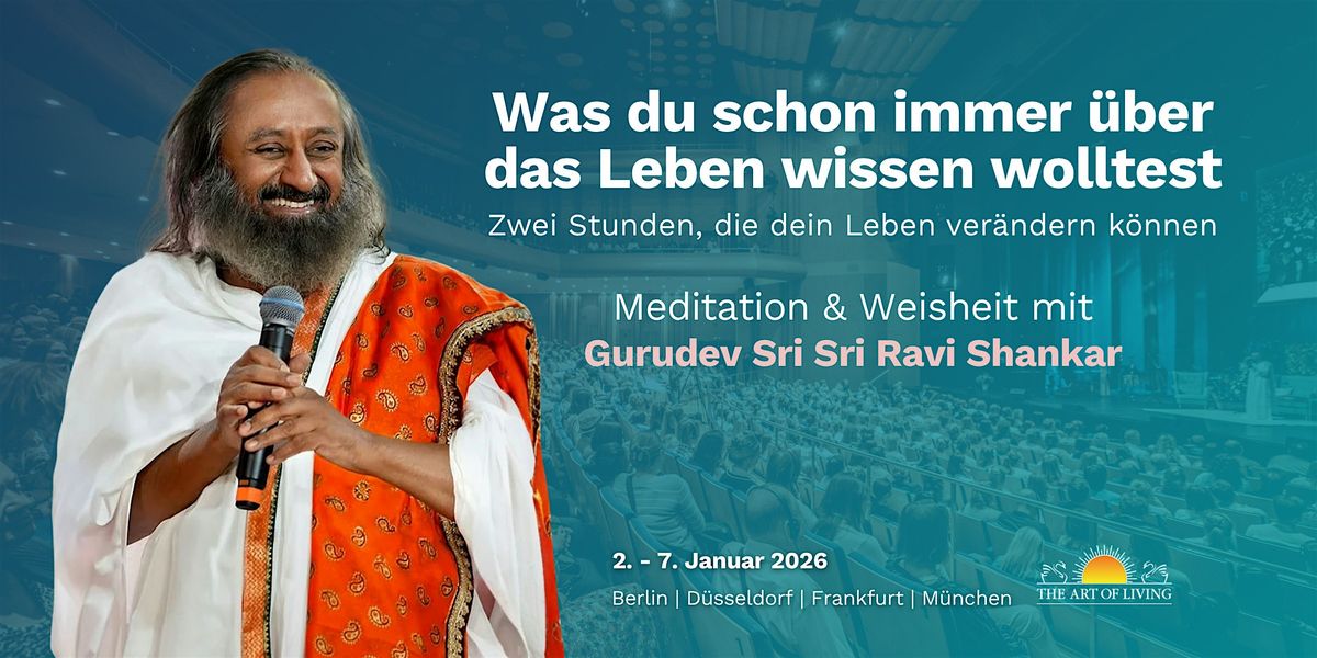 Was du schon immer über das Leben wissen wolltest, 7 January | Event in München | AllEvents