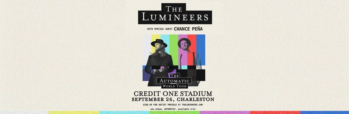 The Lumineers & Chance Pena, 22 September | Event in Greenville | AllEvents
